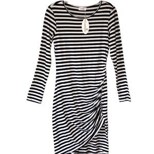 NEW Coolmee Black And White Dress
